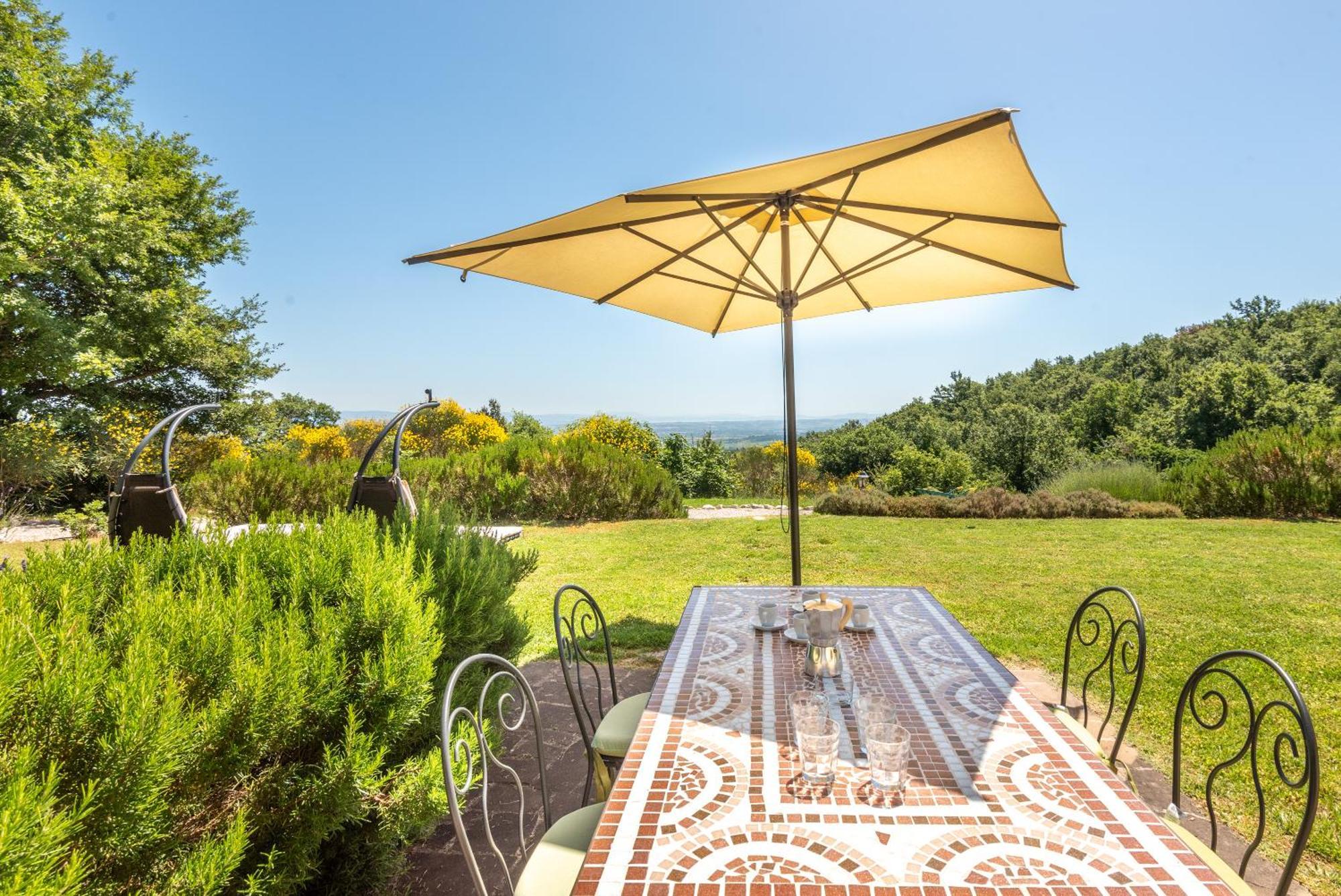 Cignella Garden Villas In Tuscany Trequanda Exterior foto
