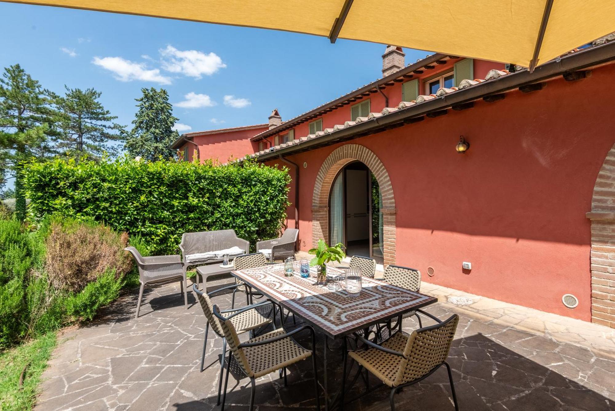 Cignella Garden Villas In Tuscany Trequanda Exterior foto