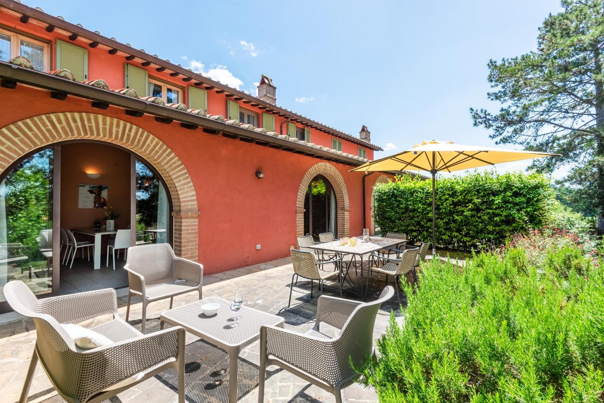 Cignella Garden Villas In Tuscany Trequanda Exterior foto